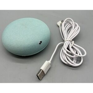 Google Home Mini Smart Speaker - Aqua (H0A)(Gen 1) - Tested